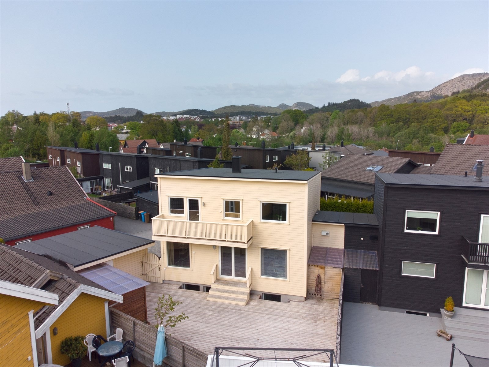 Dronefoto Galleribilde