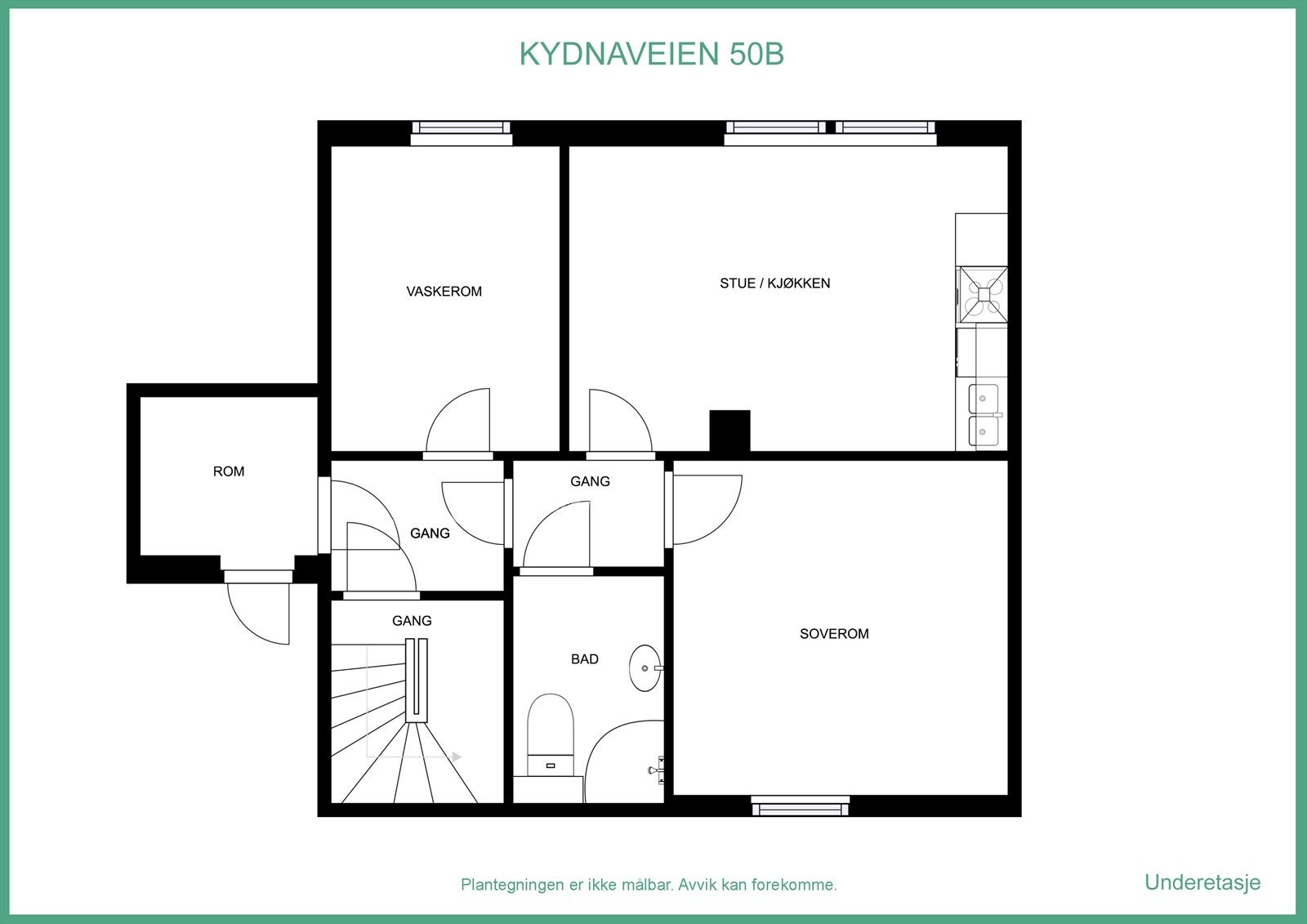 Plantegning Galleribilde