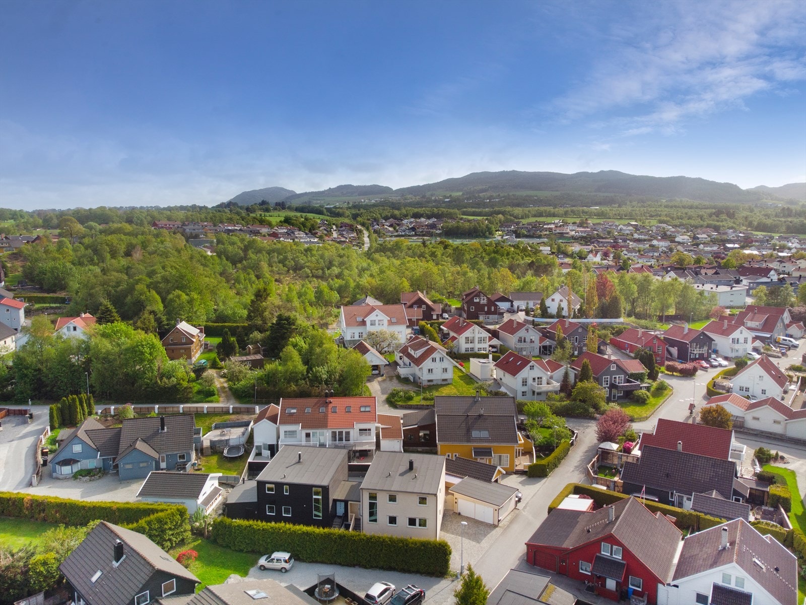 Dronefoto Galleribilde