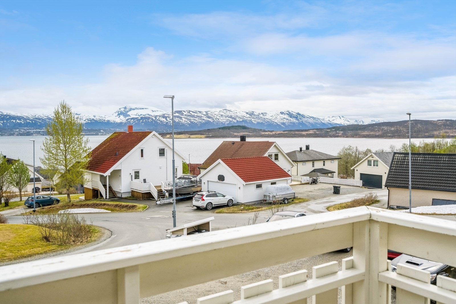Utsikt fra balkongen. Galleribilde