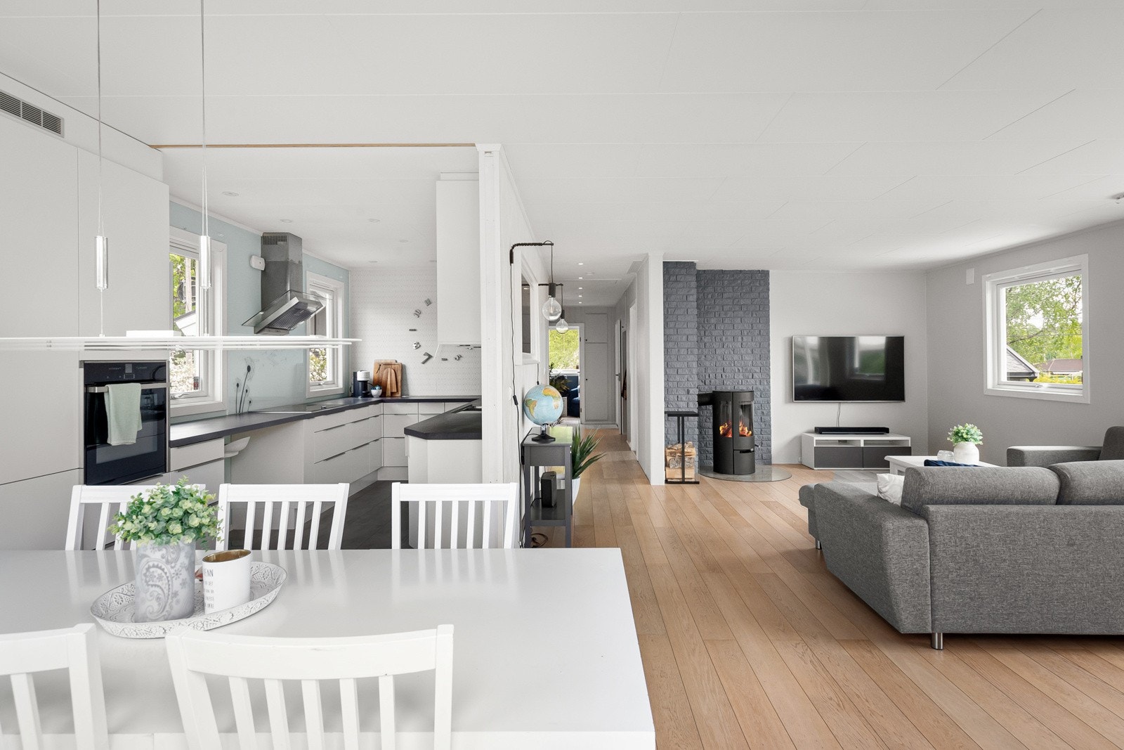 Her er det god plass til å invitere venner og familie på besøk. Galleribilde