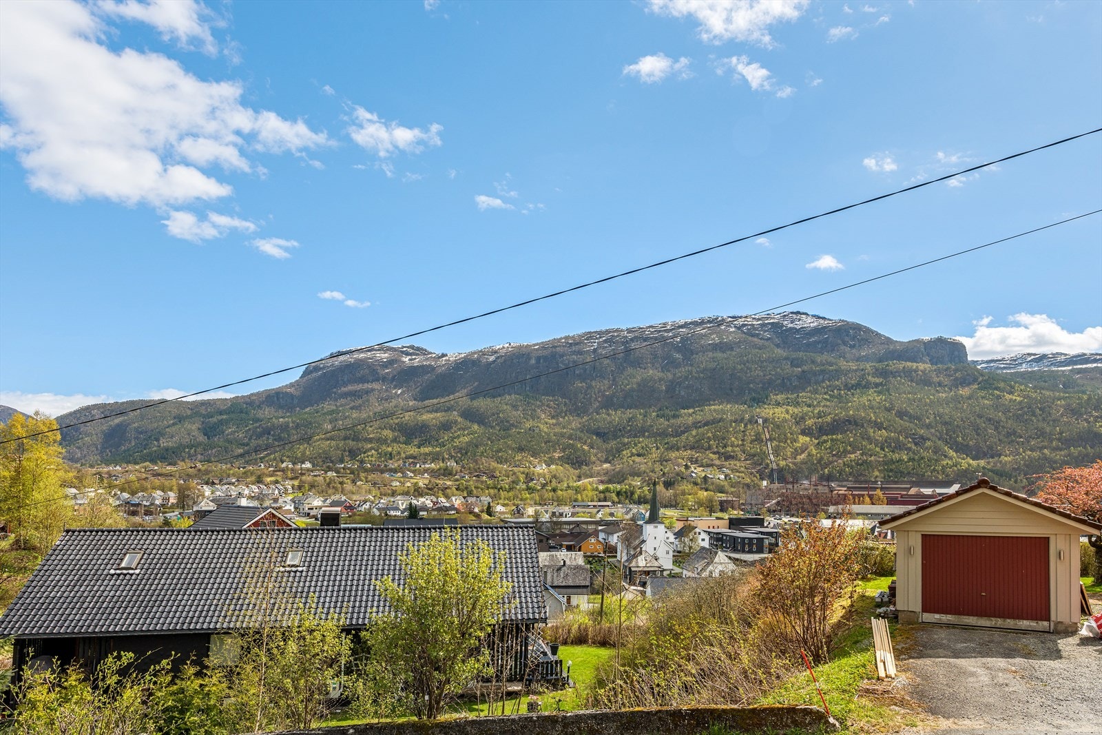 Utsikt fra stue Galleribilde