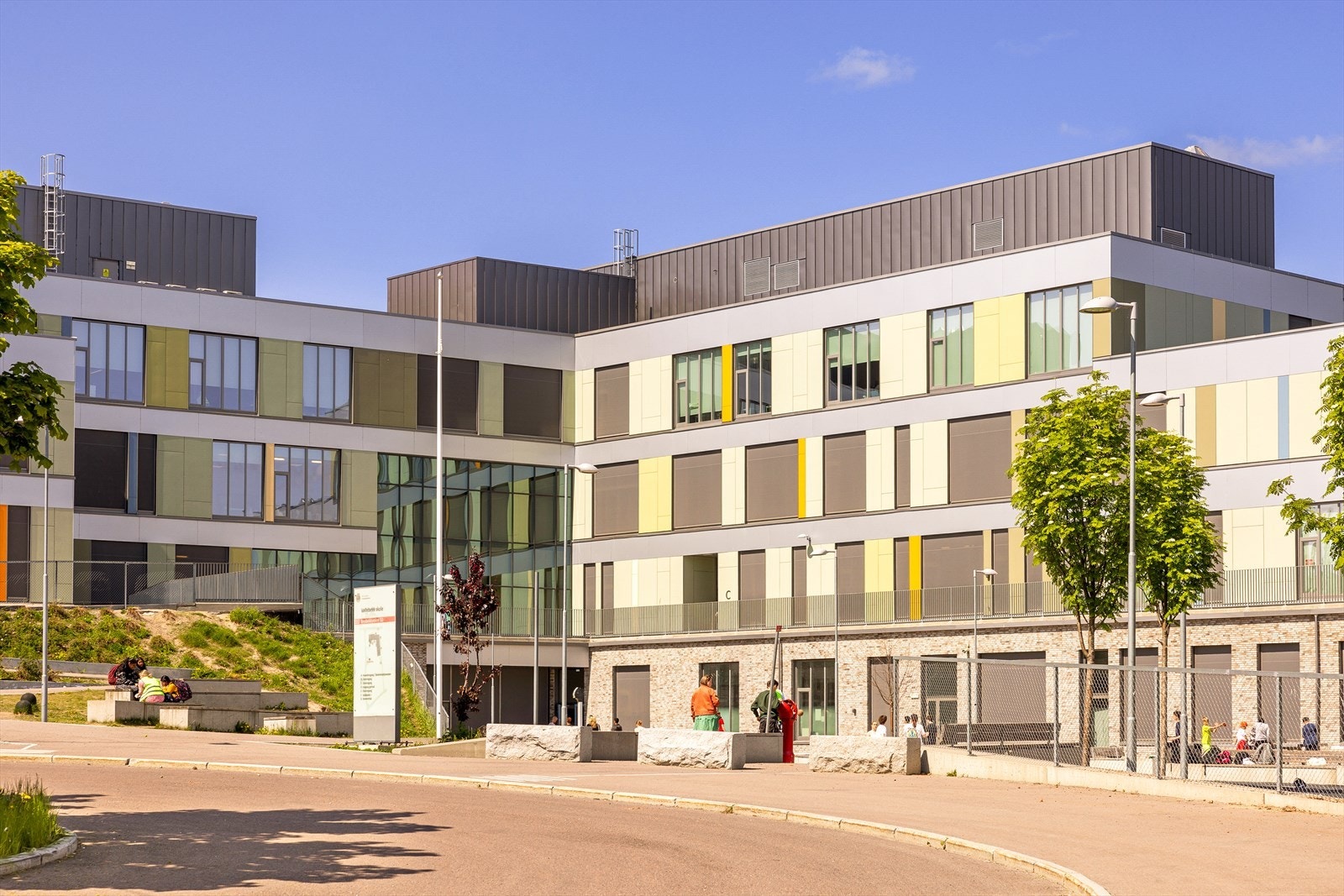 Vollebekk skole er ca. 5 minutters gange fra boligen. Galleribilde