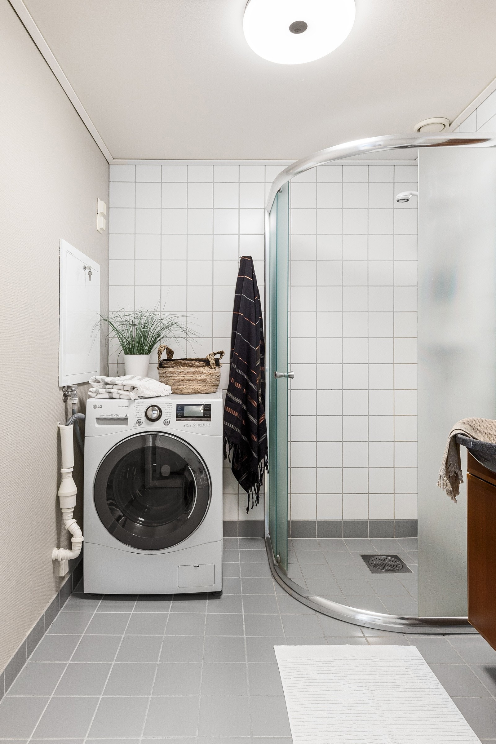 Det er mekanisk avtrekk fra badet. Galleribilde