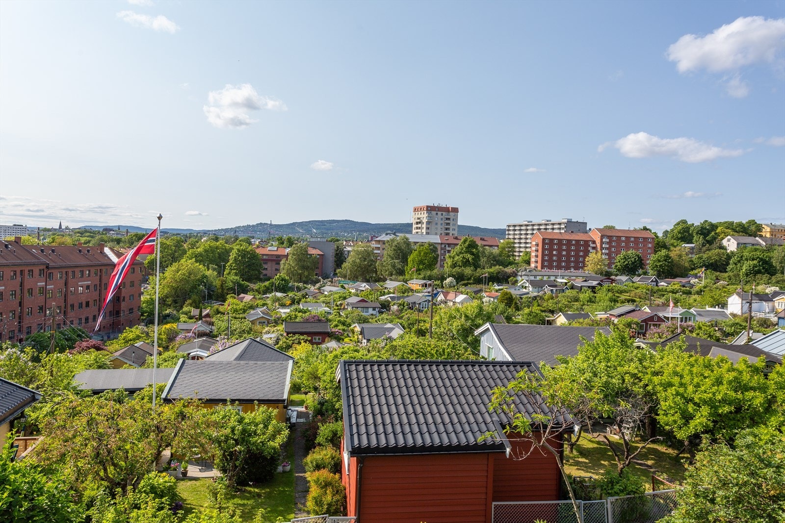 Vakre Kolonihagen et steinkast unna leiligheten! Galleribilde