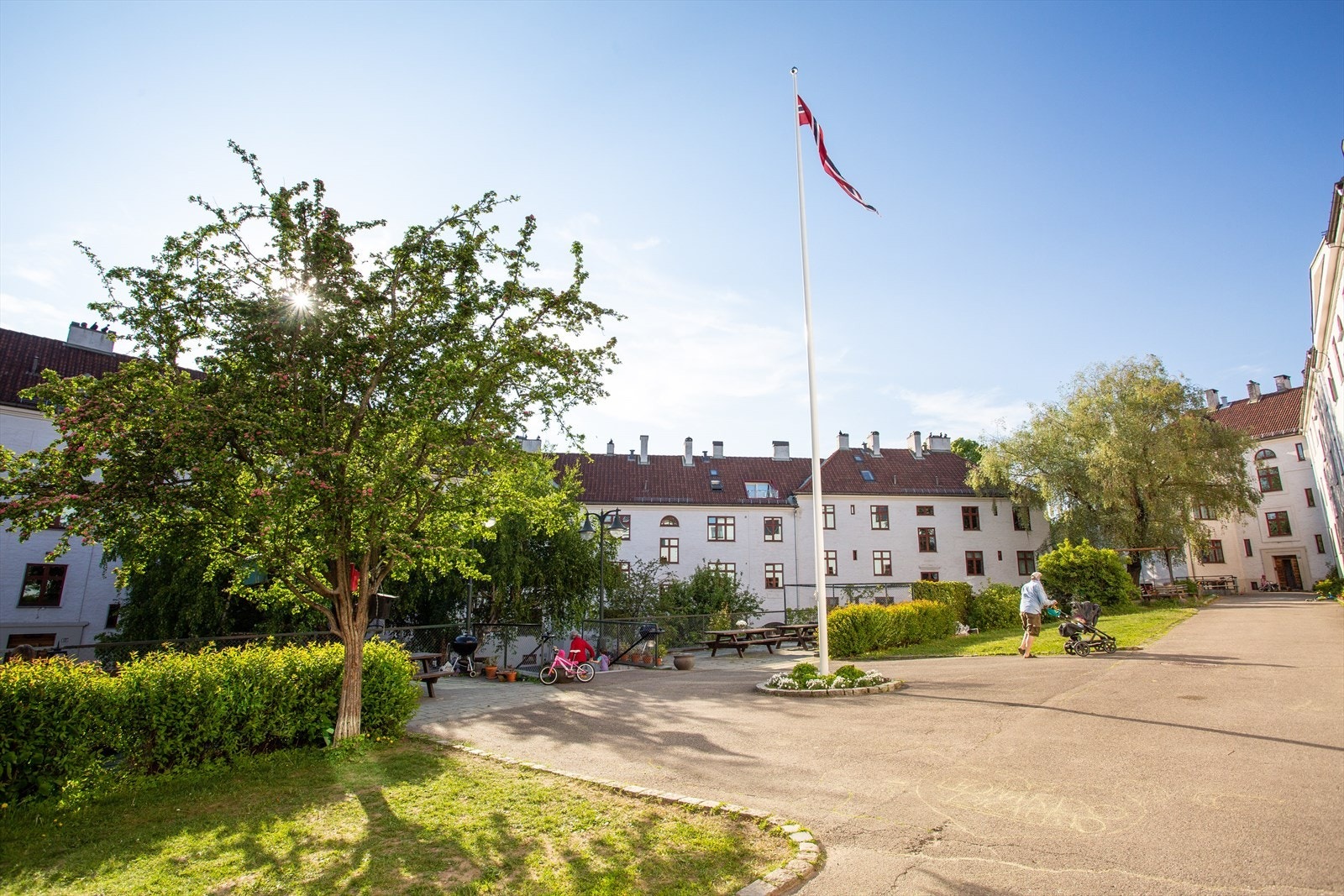 Flotte fellesarealer i borettslaget Galleribilde