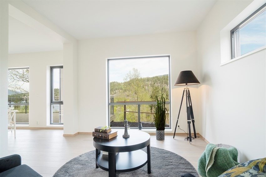 Bilde fra tilsvarende bolig som er oppført i nærområdet. Galleribilde