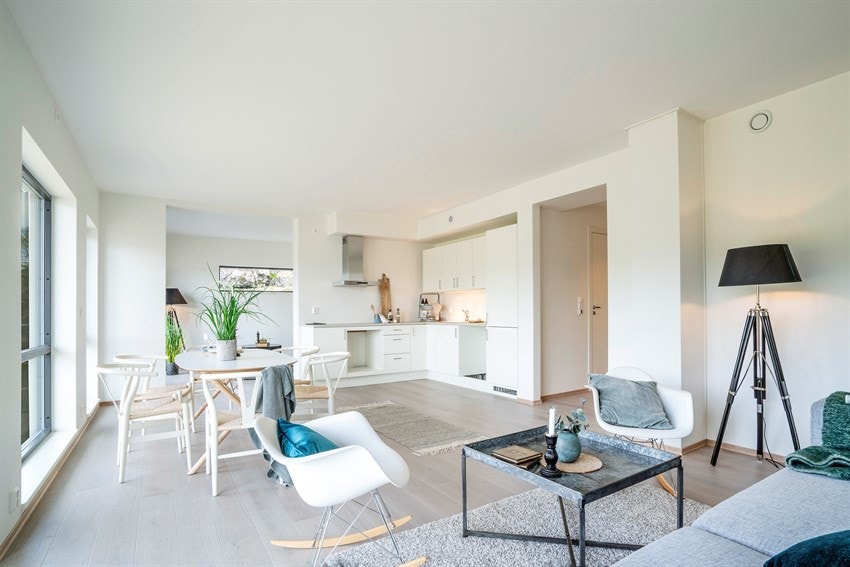 Bilde fra tilsvarende bolig som er oppført i nærområdet. Galleribilde