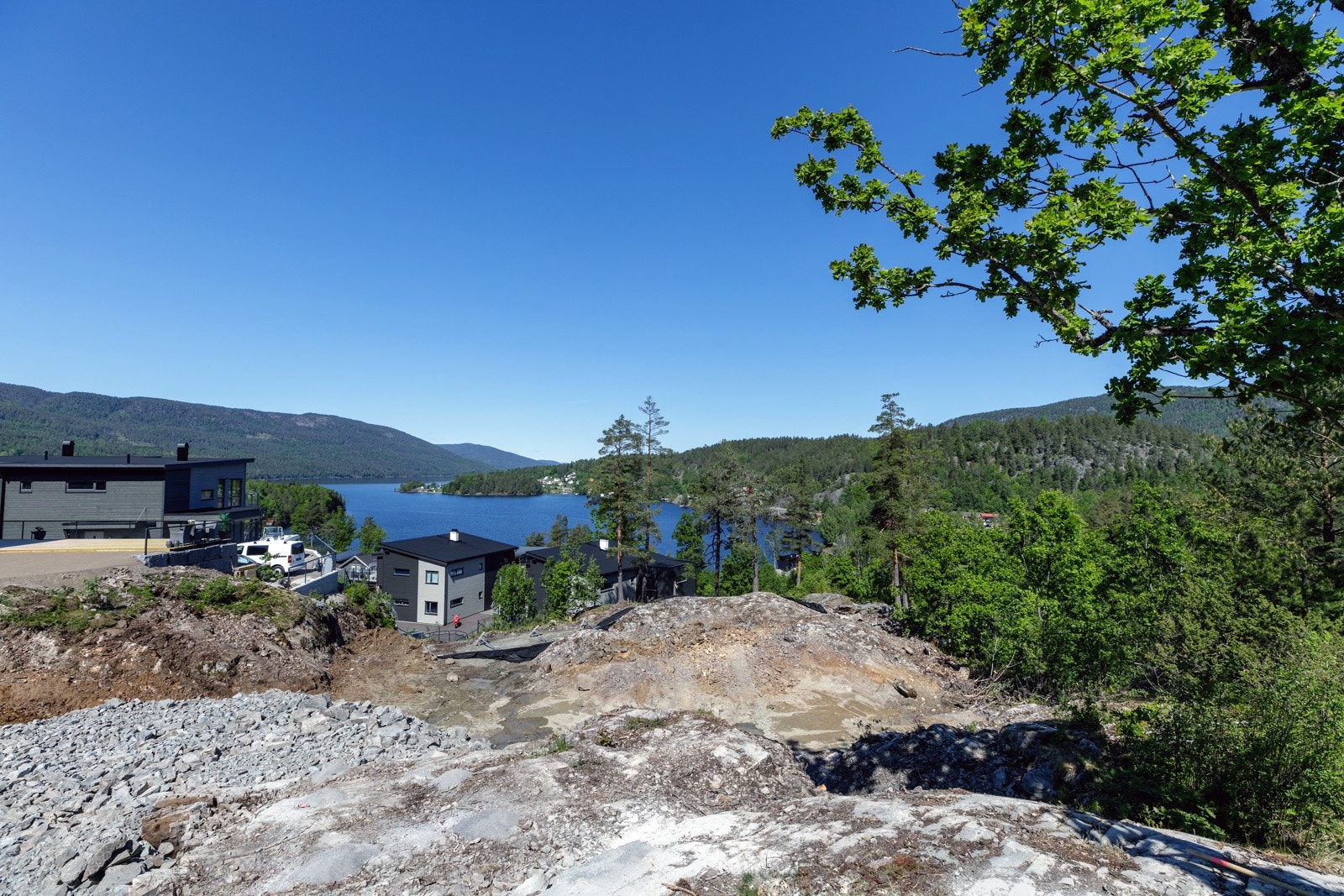 Utsikt fra tomten. Galleribilde