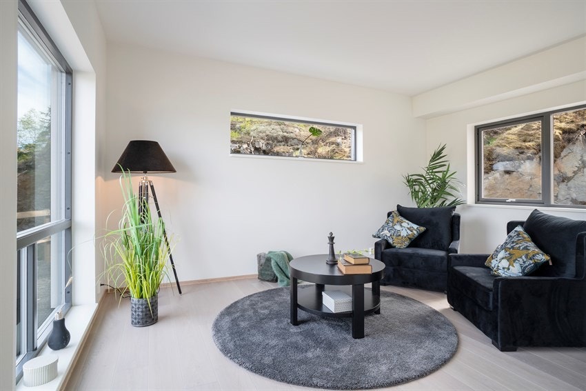 Bilde fra tilsvarende bolig som er oppført i nærområdet. Galleribilde