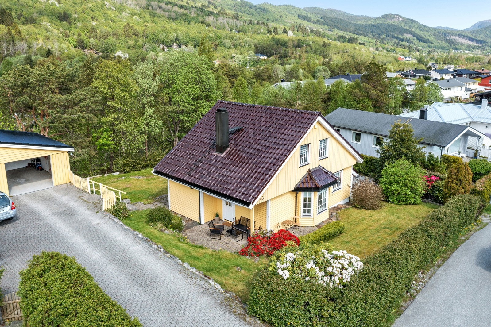 En flott og koselig enebolig med en populær og barnevennlig beliggenhet Galleribilde