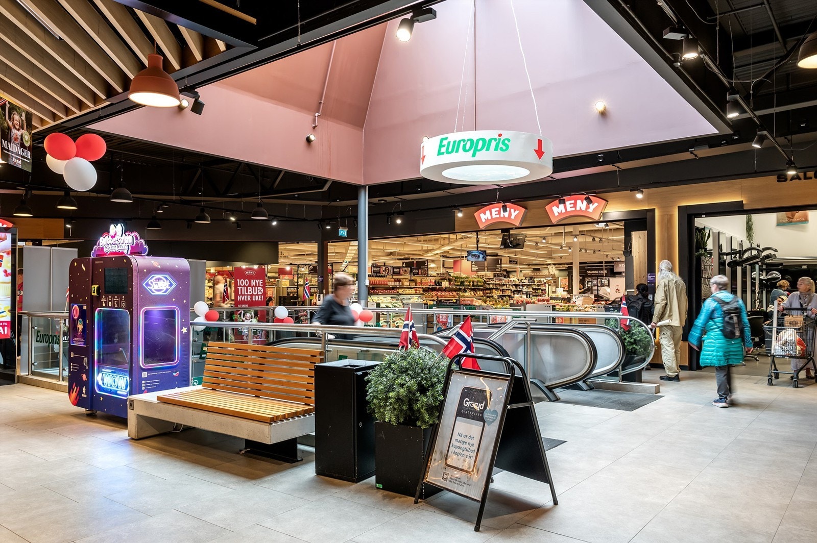 Godt utvalgt på din nye dagligvarebutikk - Meny Galleribilde