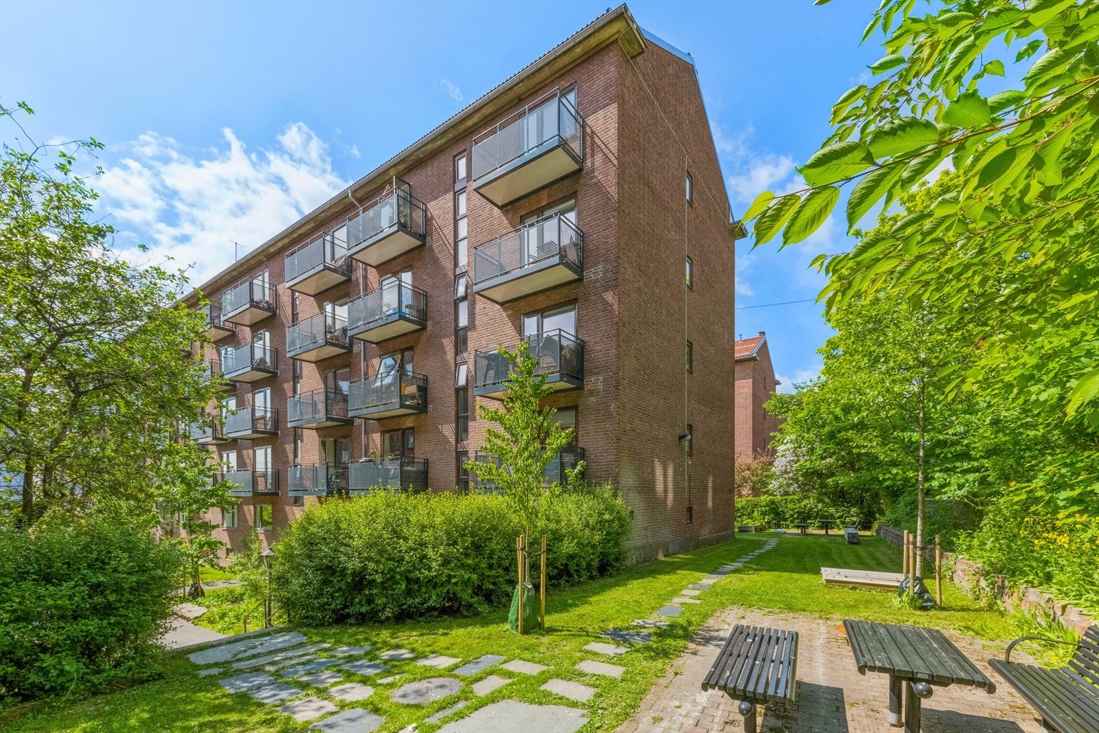 Leiligheten ligger i byggets 2. etasje, og har en sentral beliggenhet på Sagene/Bjølsen Galleribilde