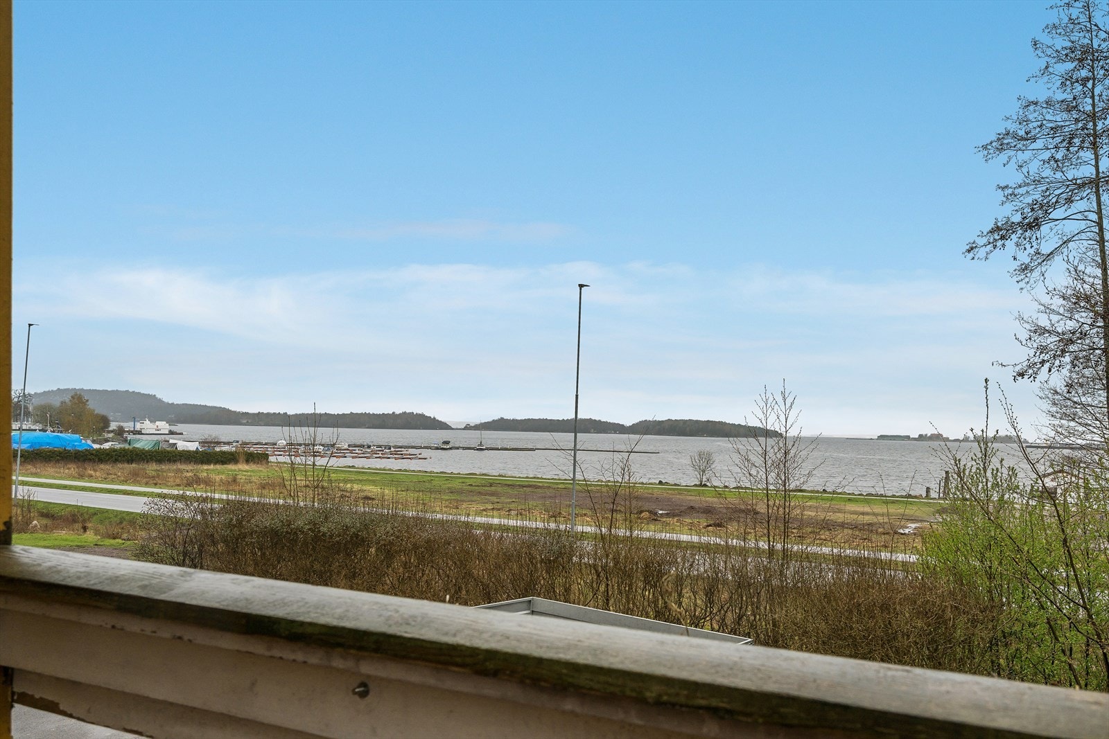 Utsikt fra veranda. Galleribilde