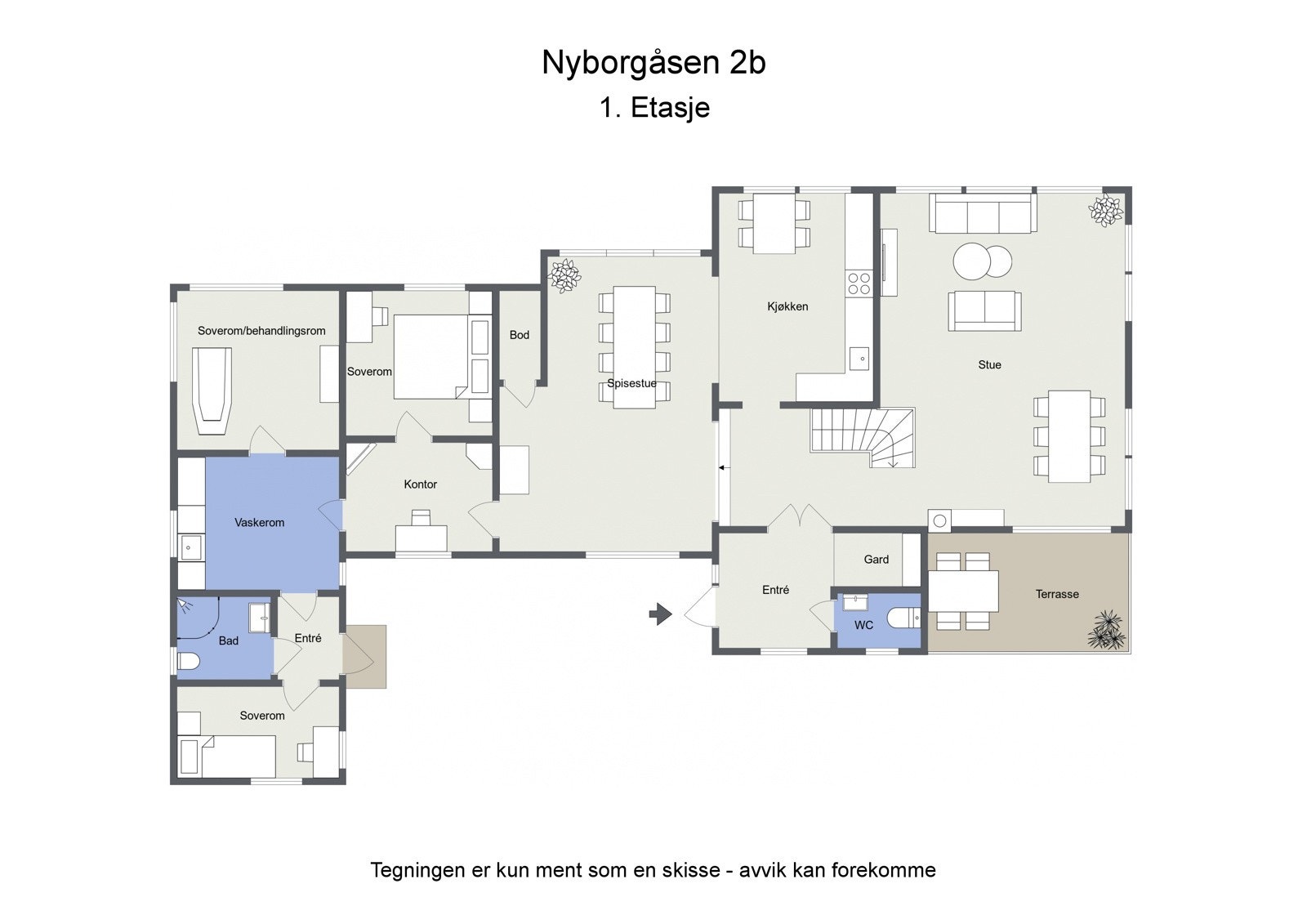 Første etasje. Galleribilde