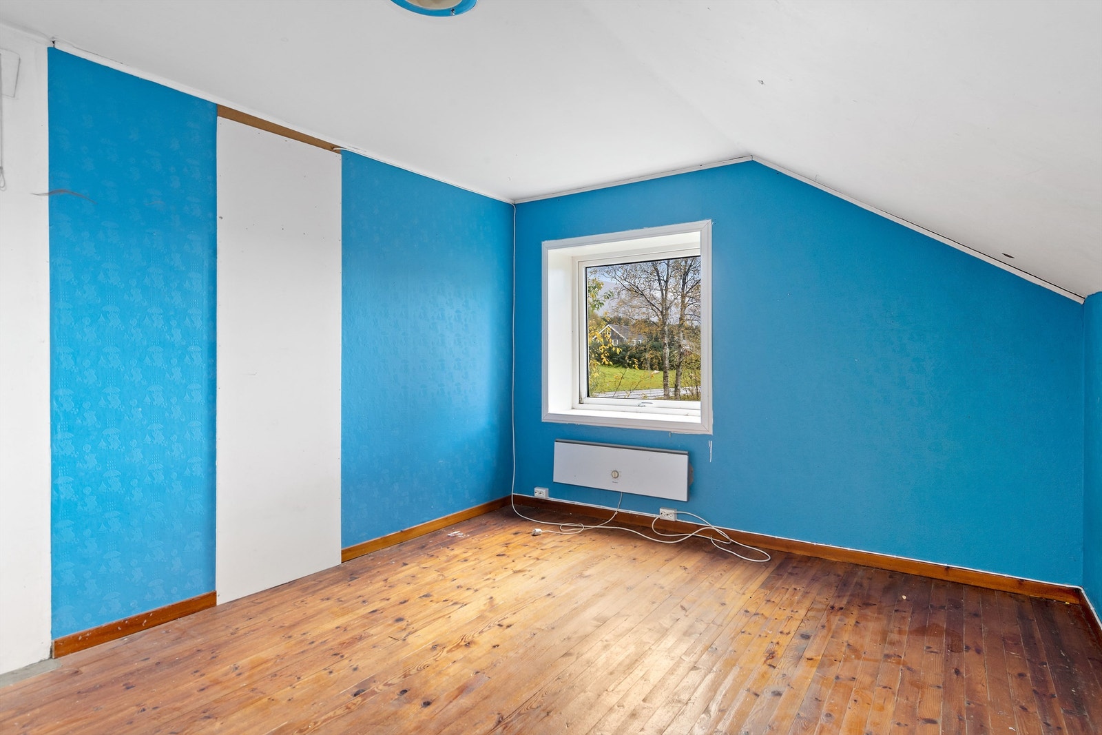 Soverom på loft Galleribilde