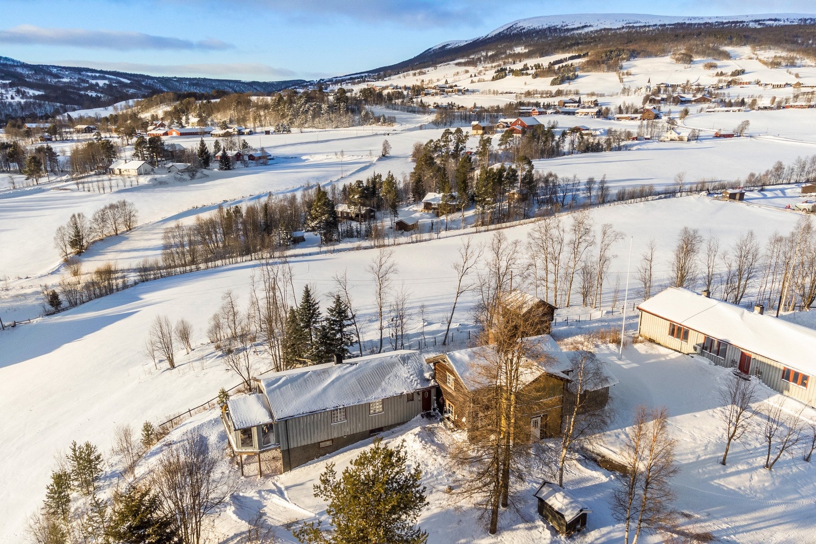 Dronebilde Galleribilde