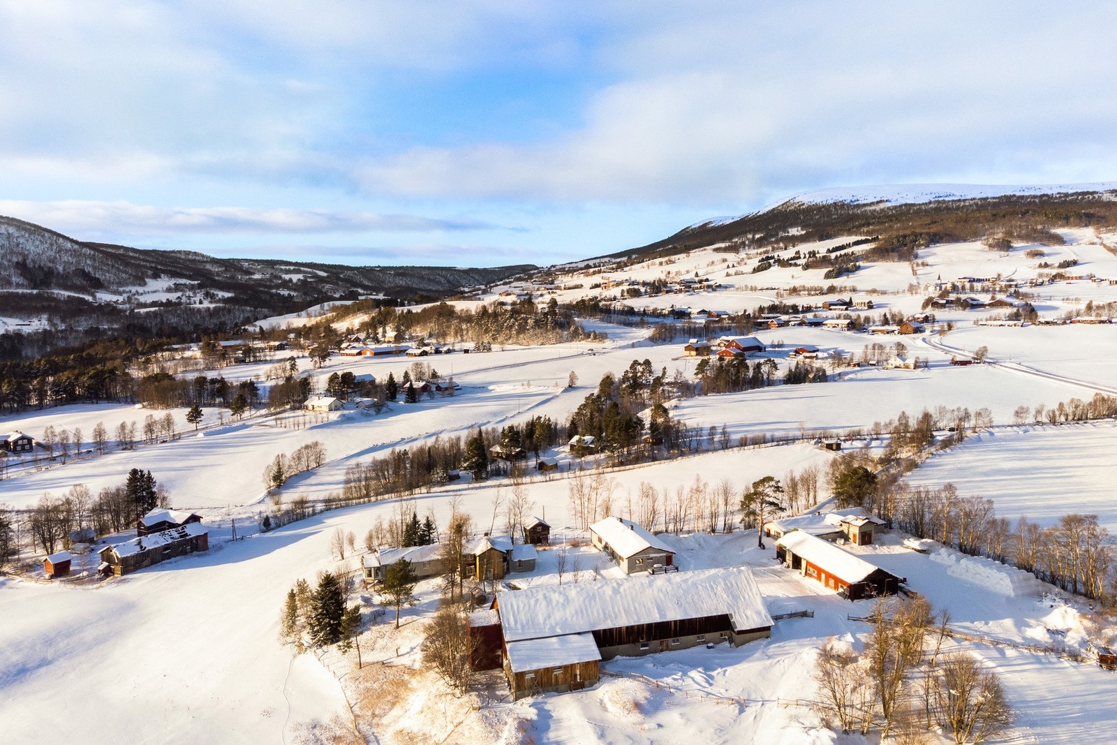 Dronebilde Galleribilde
