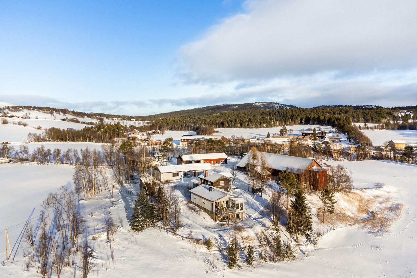 Dronebilde Galleribilde