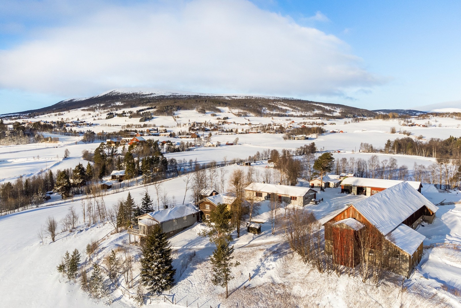 Dronebilde Galleribilde