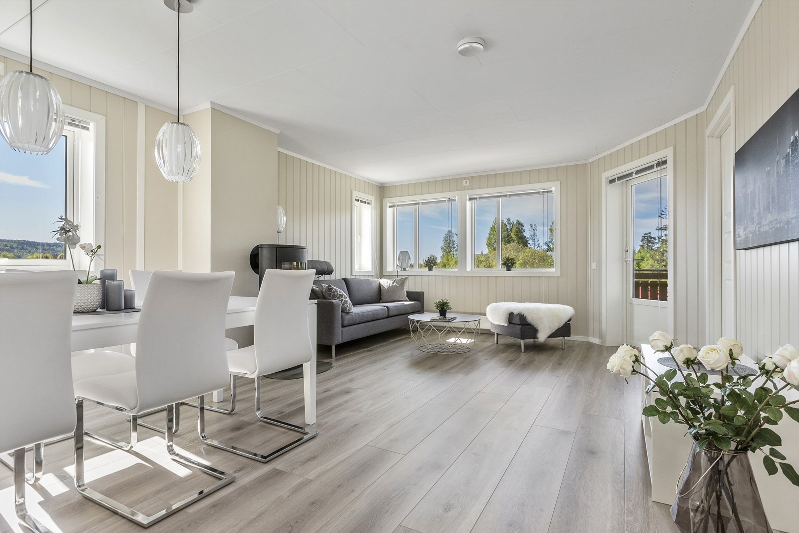 Stue. Fra visningsleiligheten Galleribilde