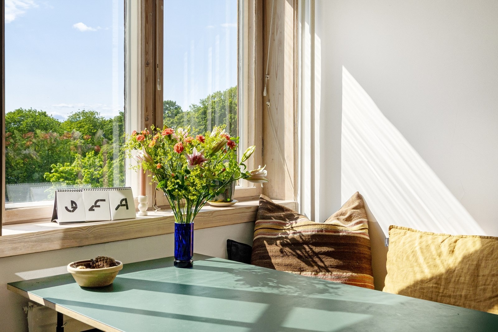 Her kan du nyte morgenkaffen i fred og ro. Galleribilde
