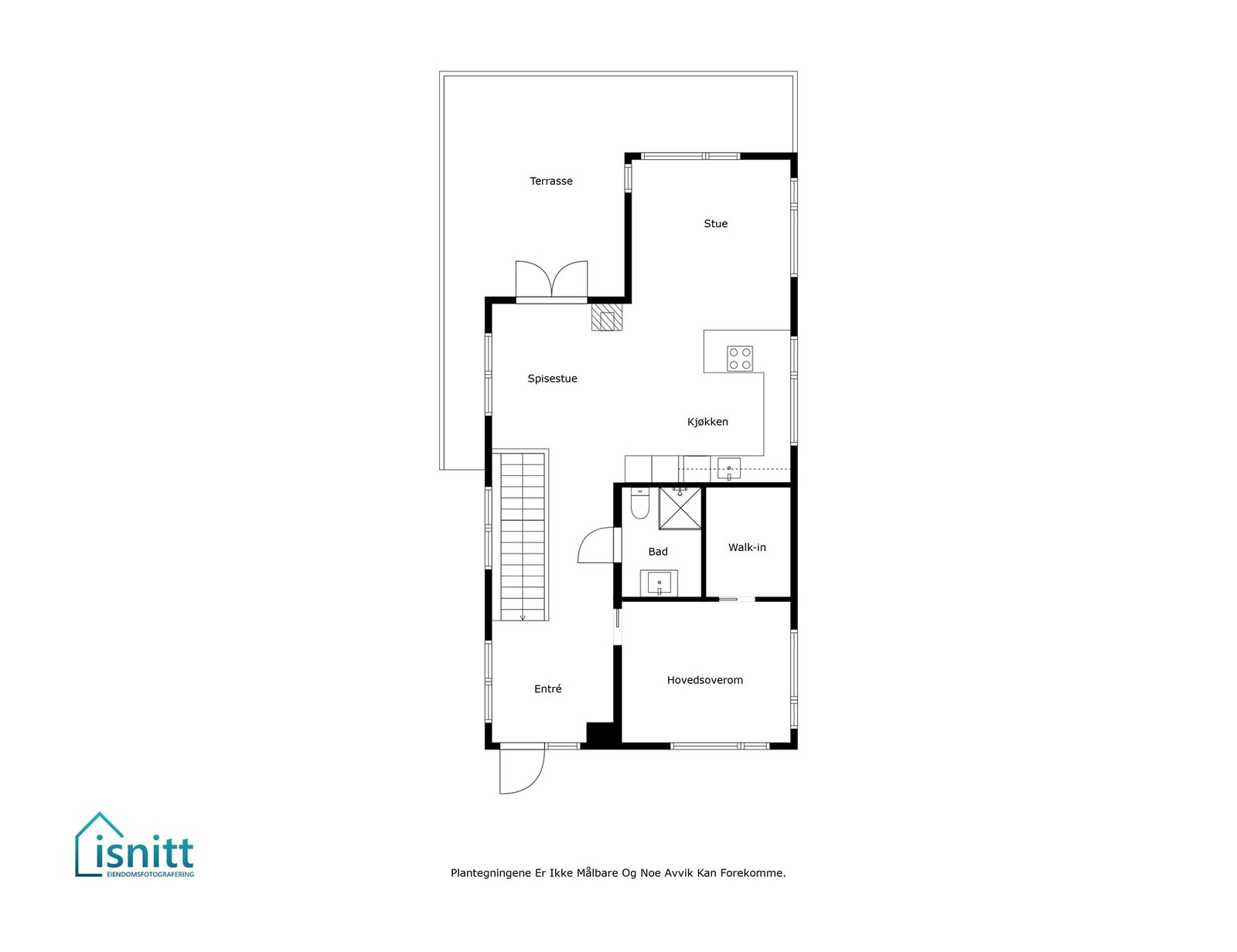 Plantegning 1. etg. Galleribilde