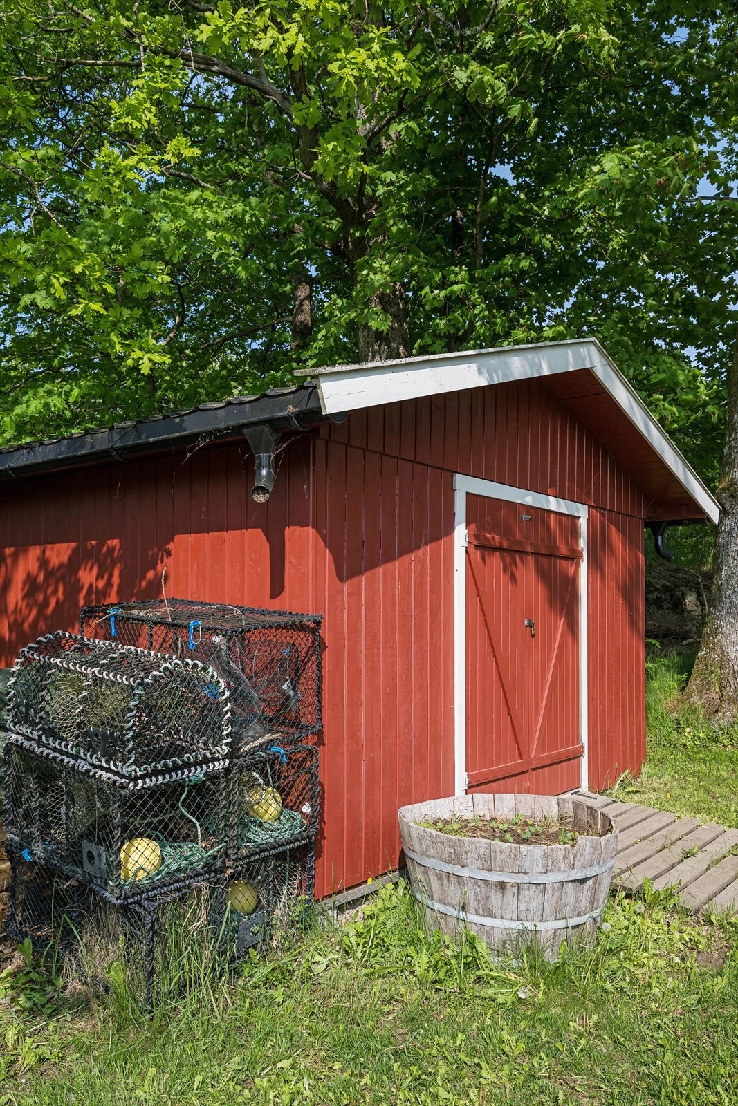 Frittliggende redskapsbod Galleribilde