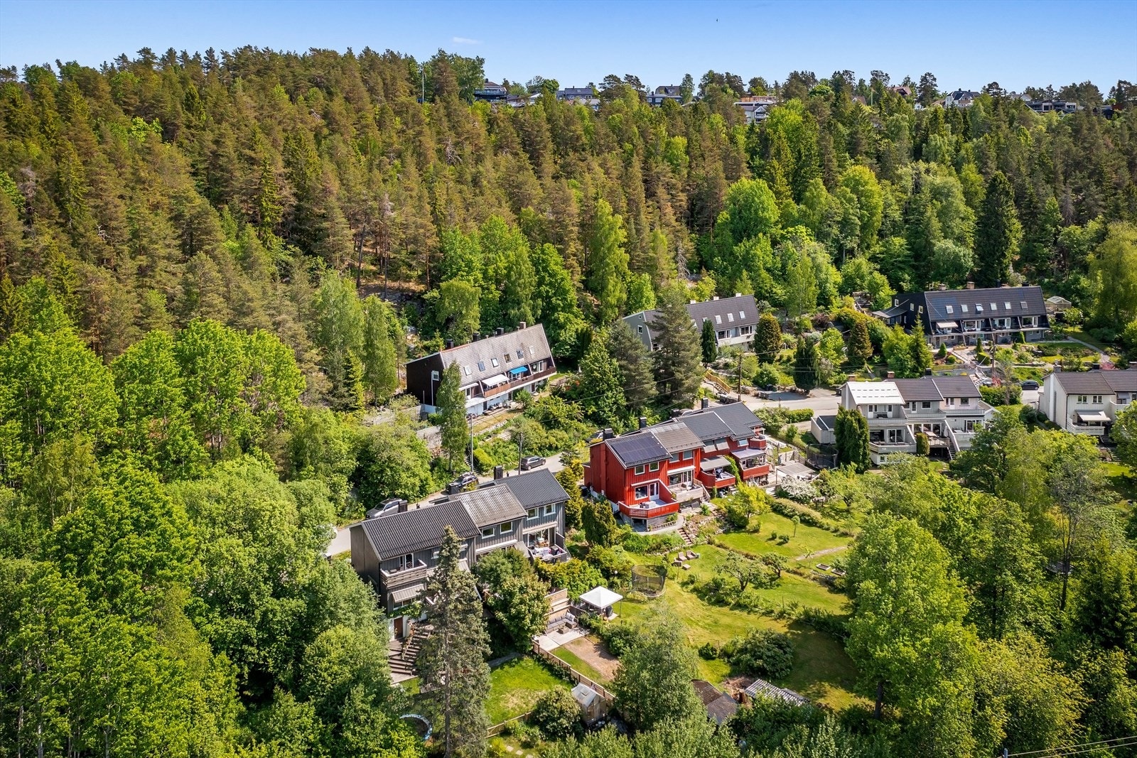 Det er kort vei til Rosenholm og Kolbotn Galleribilde