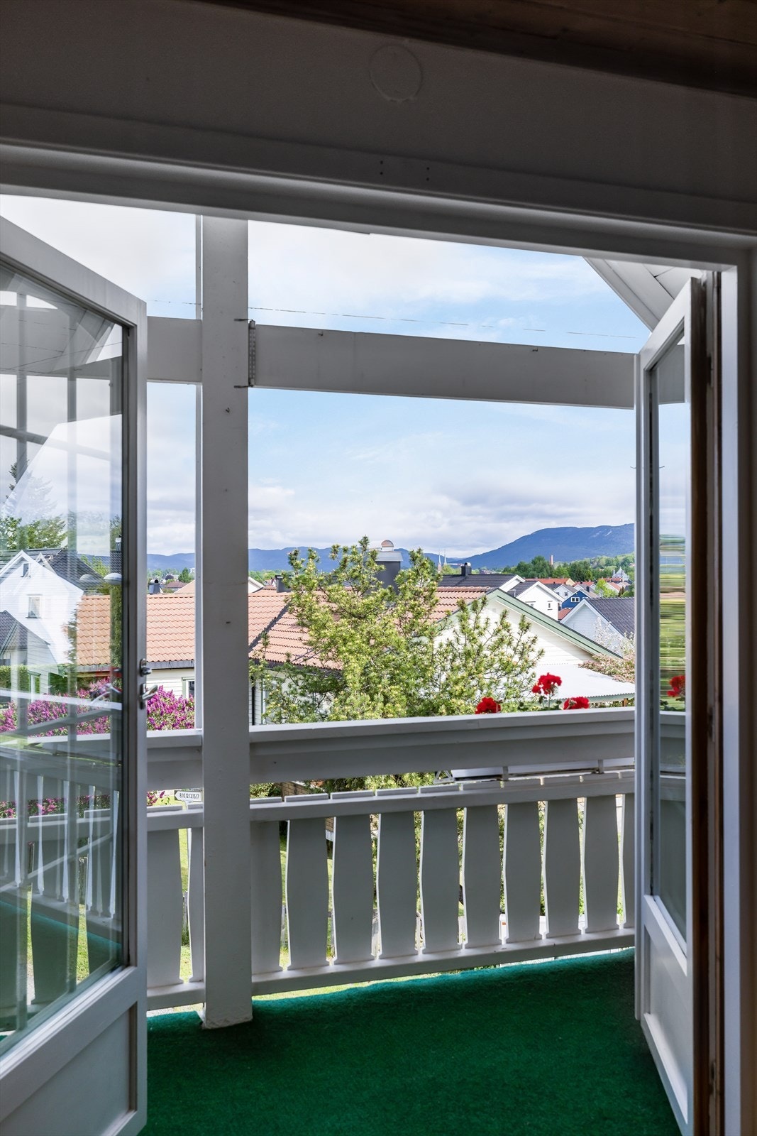 Overbygd balkong Galleribilde