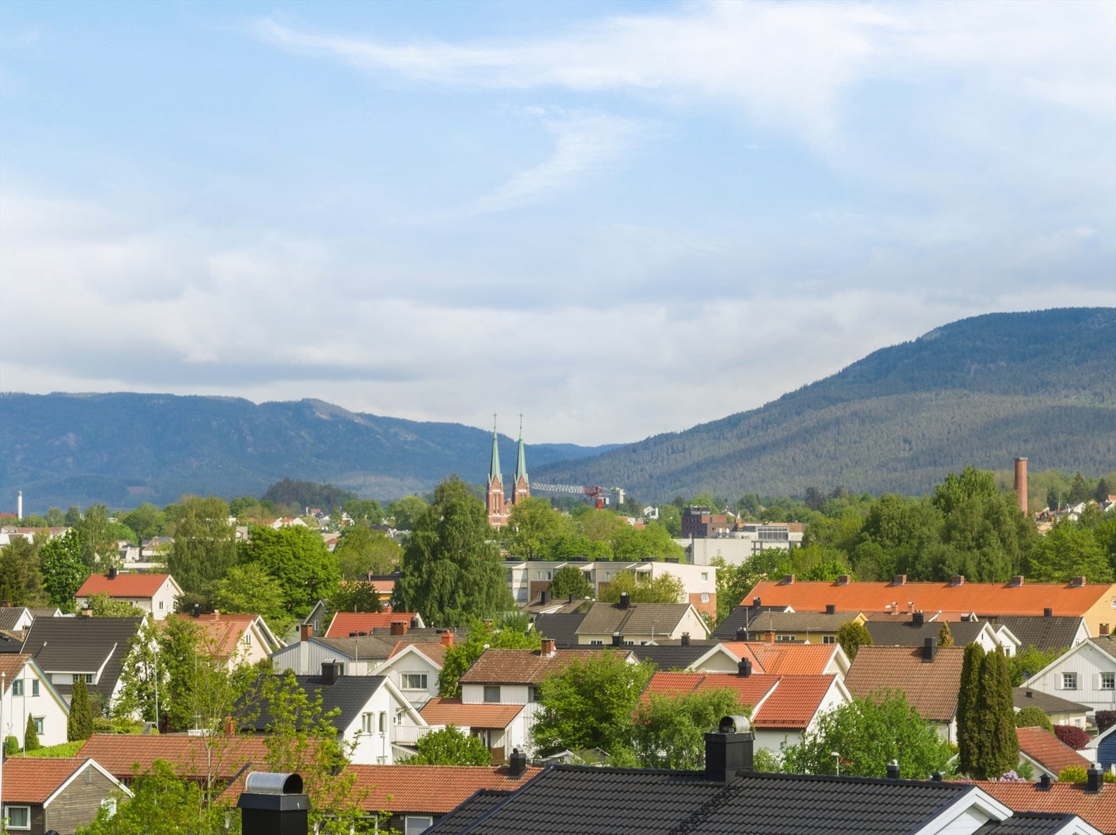 Samt mot Skien by Galleribilde