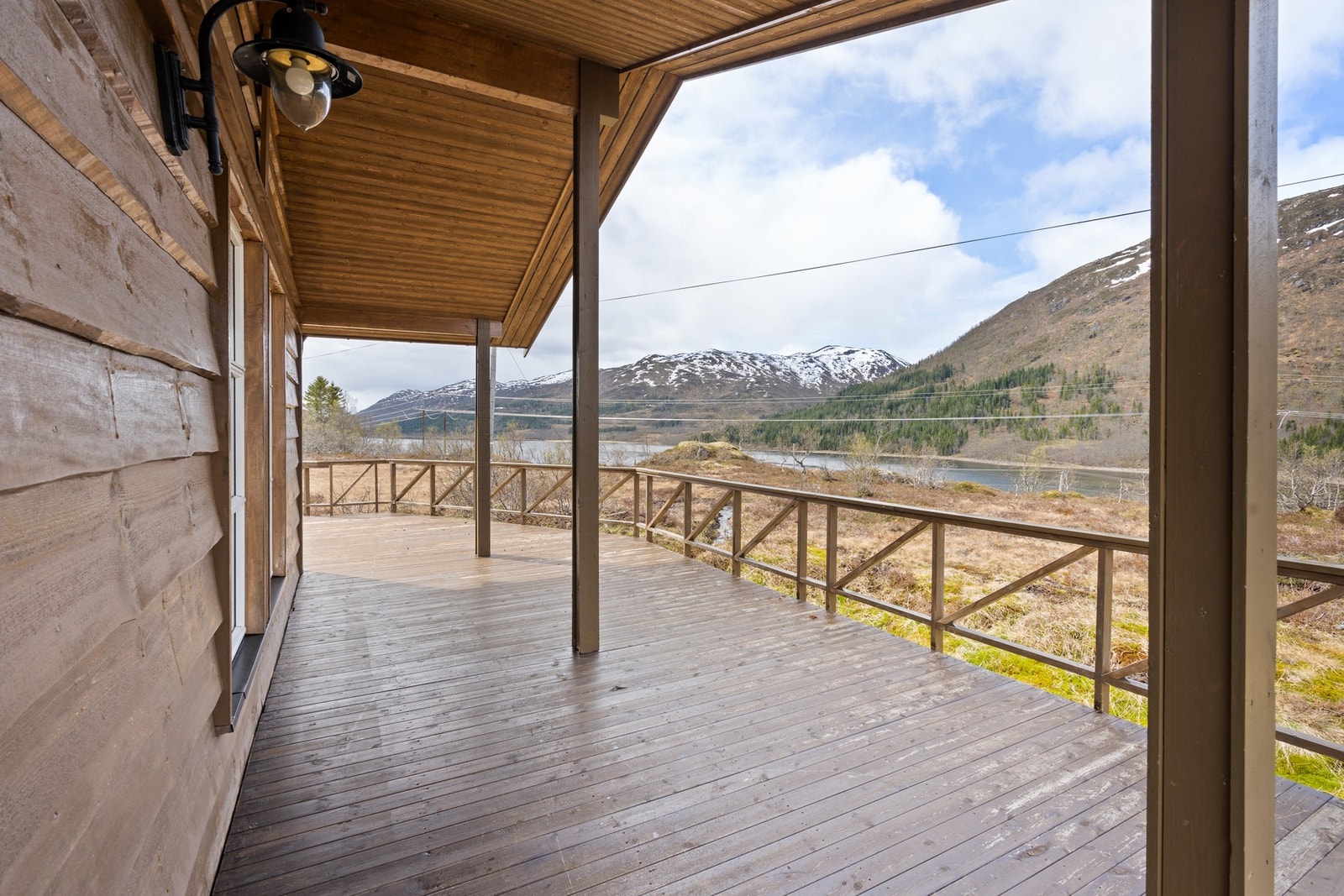 Veranda er delvis overbygd Galleribilde