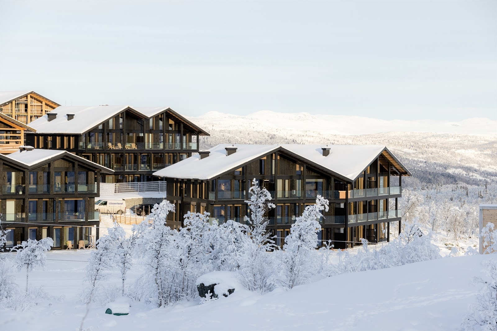 Det er nå mulighet for å prøvebo i Kikut Alpin Lodge! Meld interesse til megler for mer informasjon.
Foto: Paul Lockhart Galleribilde
