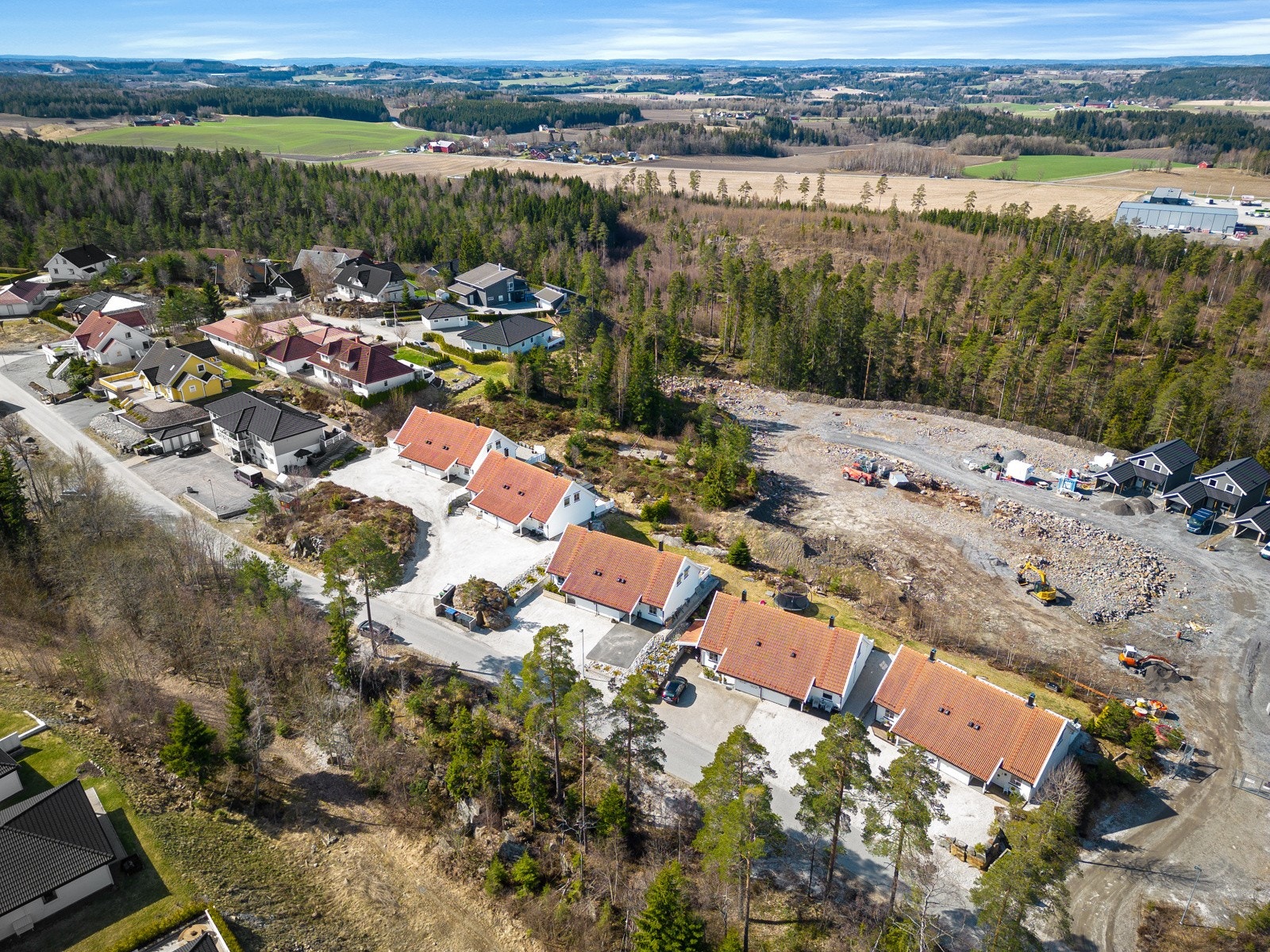 Dronefoto Galleribilde