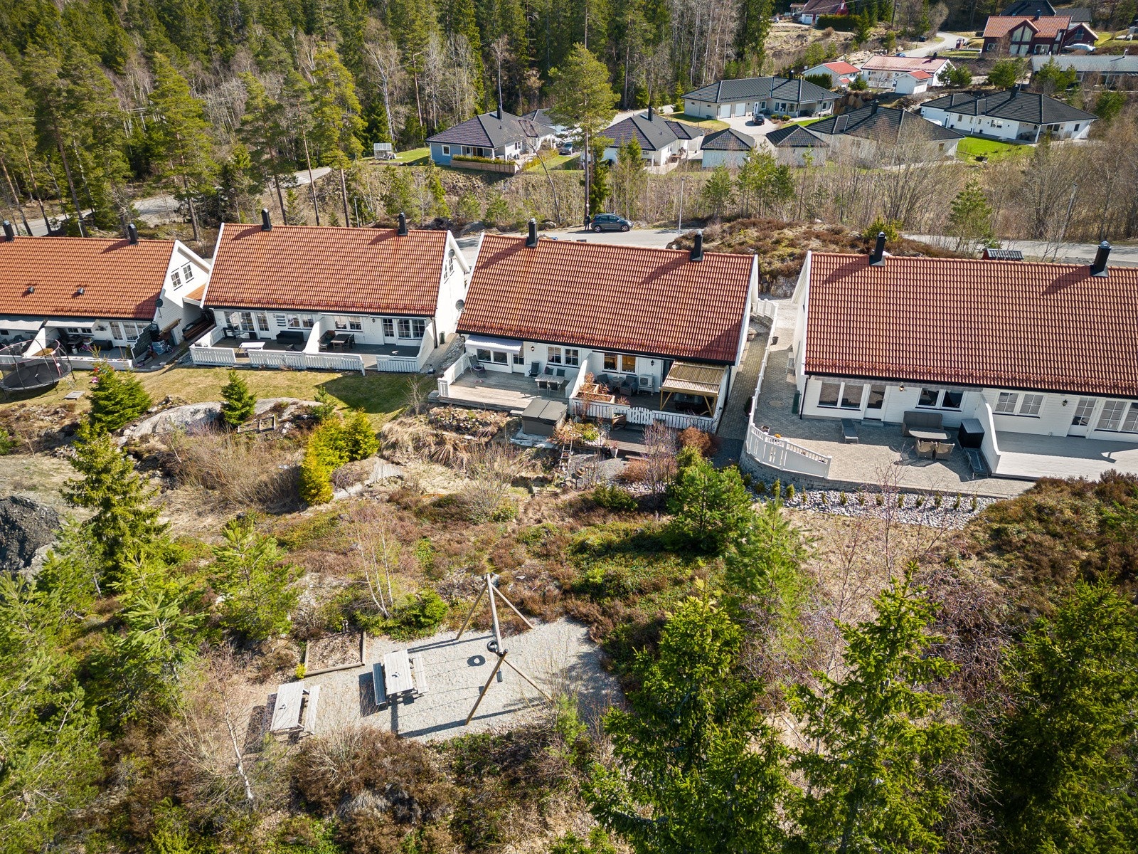 Dronefoto Galleribilde