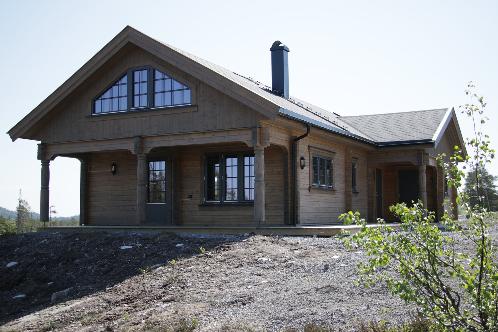 Alt er helt ferdig, bare å flytte inn. Flott hytte med 2 bad og 4 soverom Galleribilde