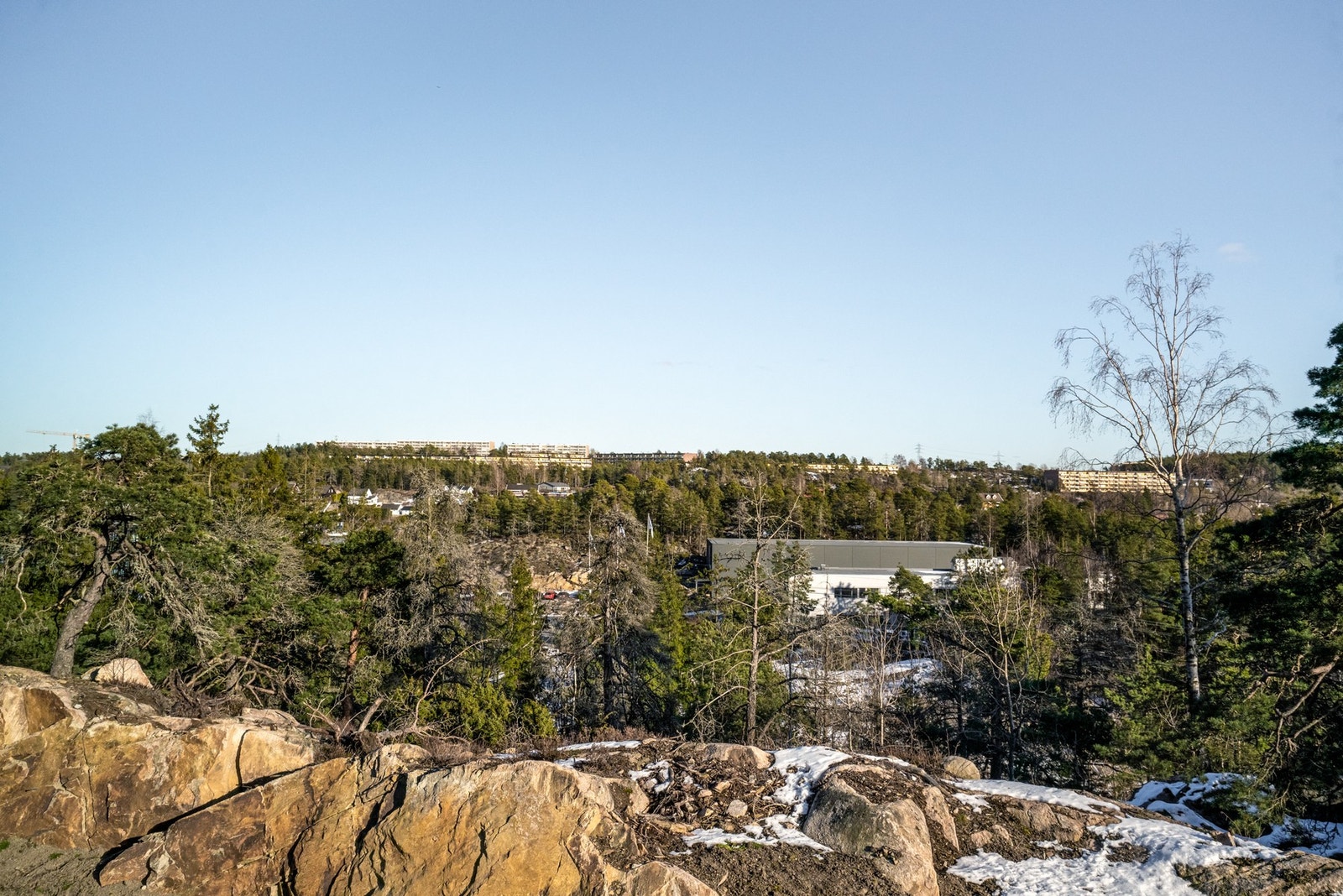 Utsyn fra soverom to Galleribilde