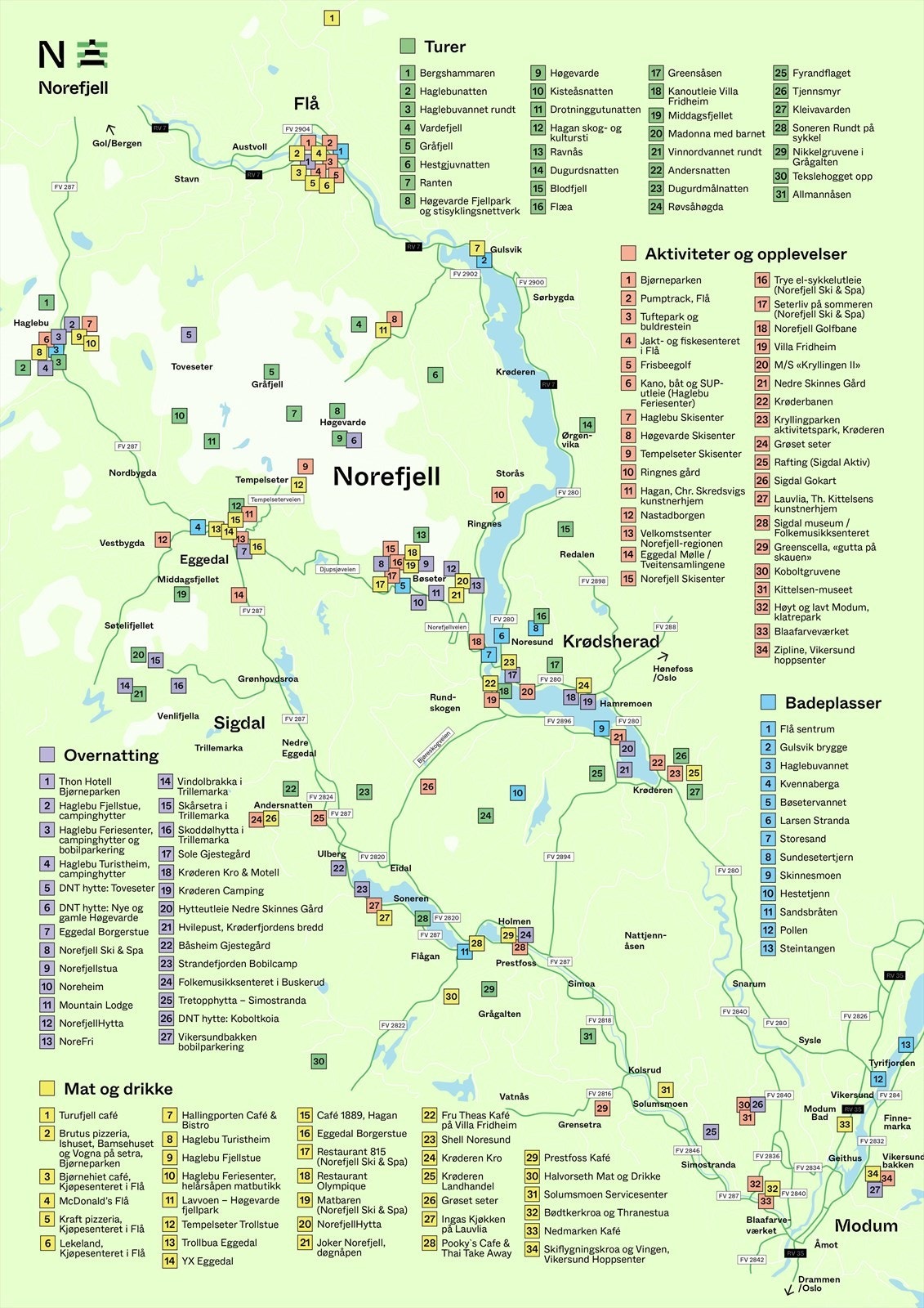 Destinasjonskart Galleribilde