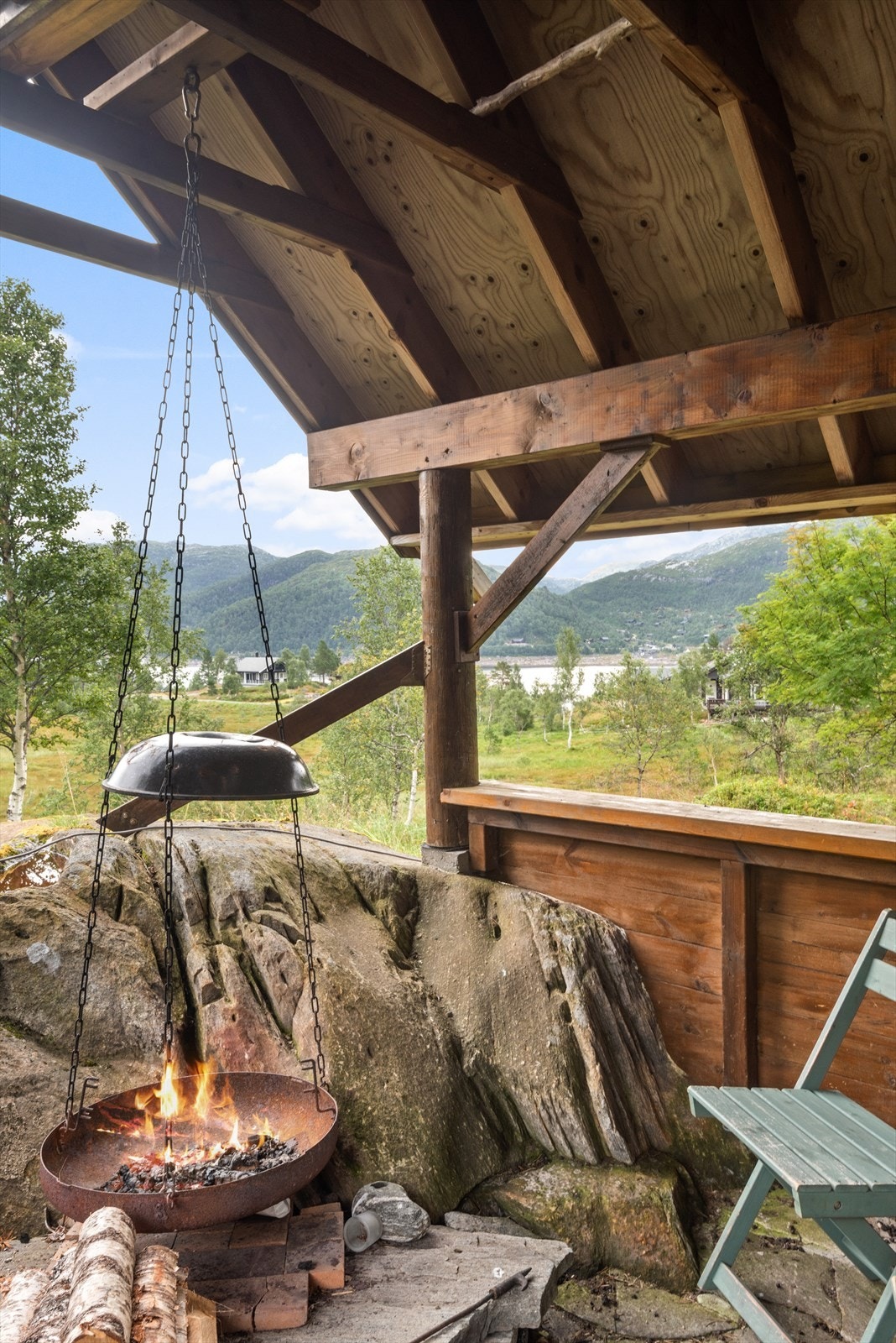 Overbygget uteplass Galleribilde