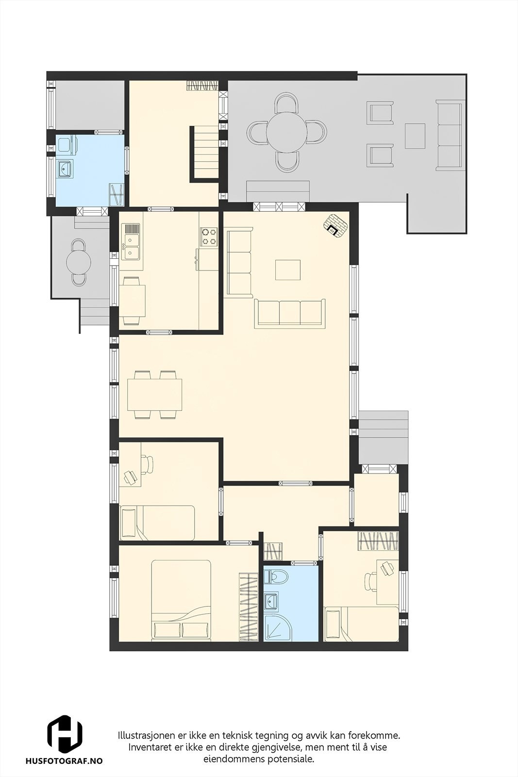 1. etasje Galleribilde