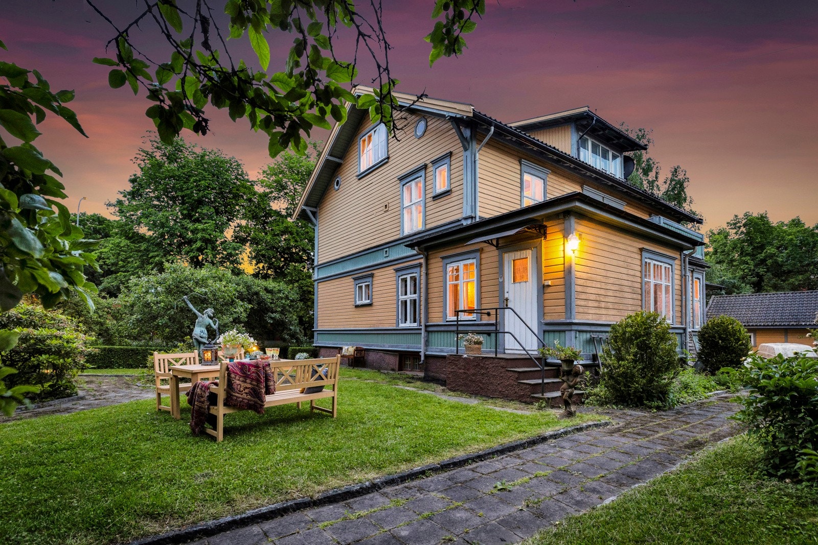Kveldsstemning Galleribilde