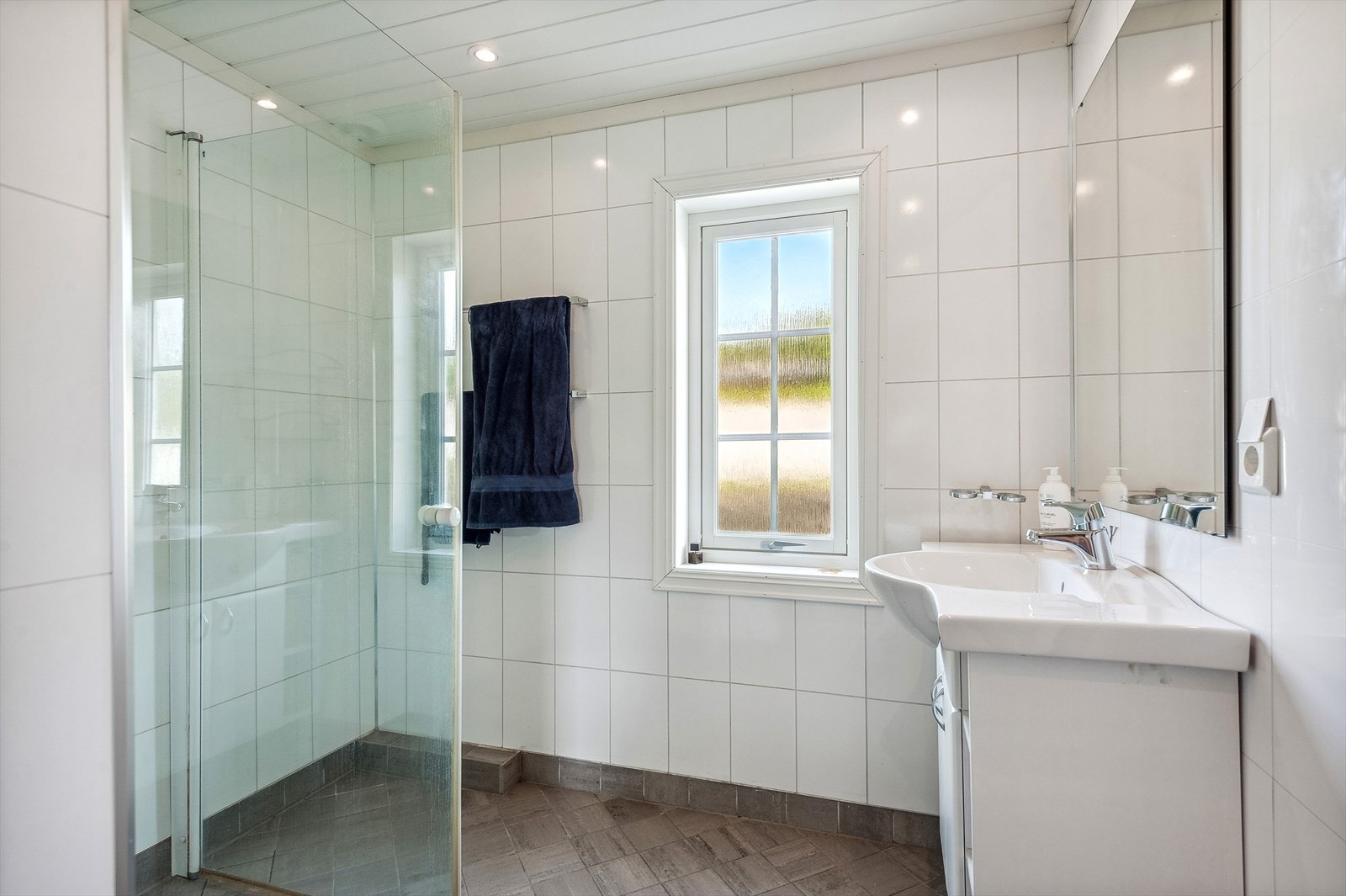 Badet i andre etasje har også gulvvarme Galleribilde