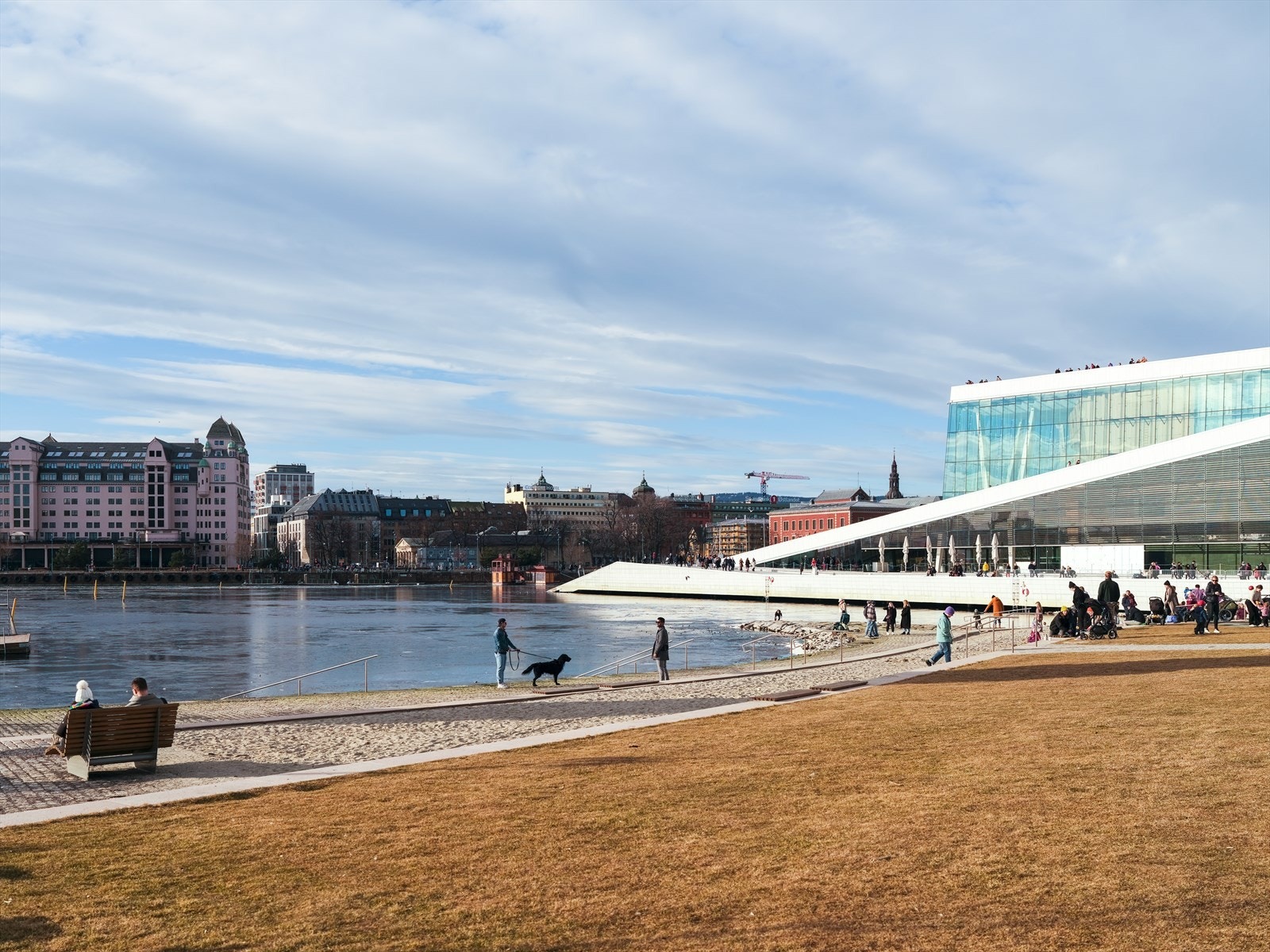 I fjor ble Operastranda åpnet Galleribilde