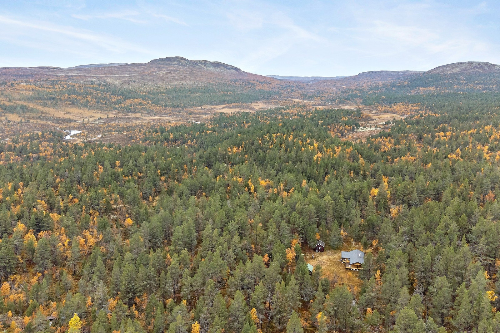 Dronebilde Galleribilde
