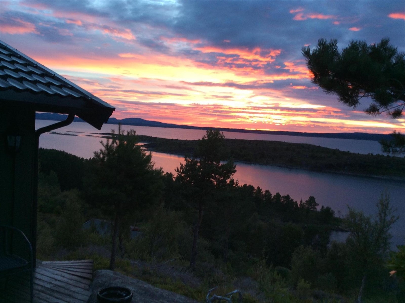 Her kan du nyte nydelige solnedganger i ro og fred. Galleribilde