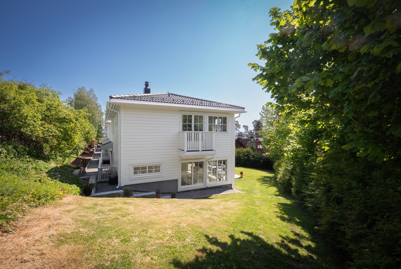 Et familievennlig og tilbaketrukket boligområde sentralt på Ullern/ Montebello Galleribilde