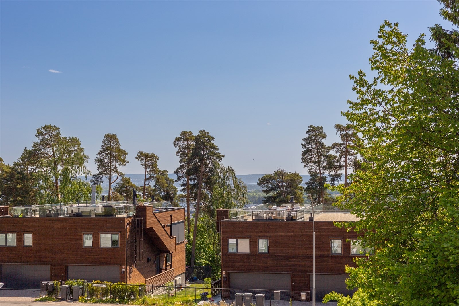 Utsikt fra balkongen i 2.etasje Galleribilde