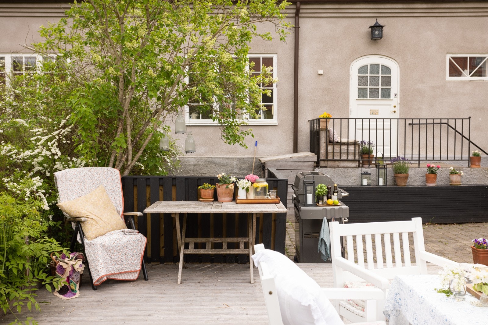 De ulike utesonene gir rom for både hygge og avslapning, samt lek og moro. Galleribilde