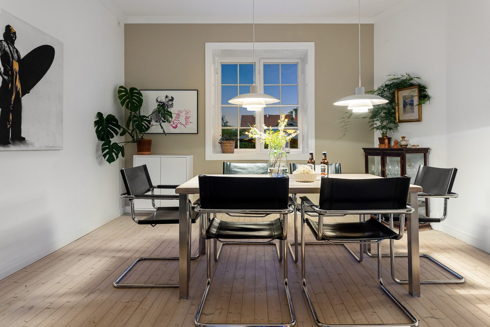 Kveldsstemning. Galleribilde