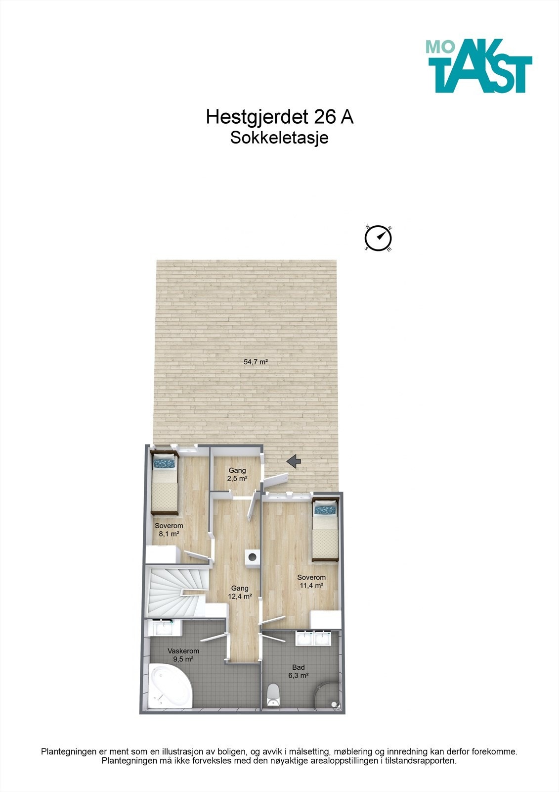 SOKKELETASJE Galleribilde